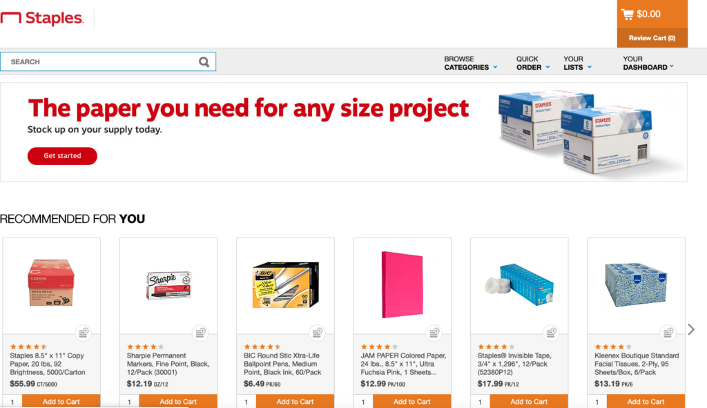 Vendor catalogs and purchasing experience ProcureDesk