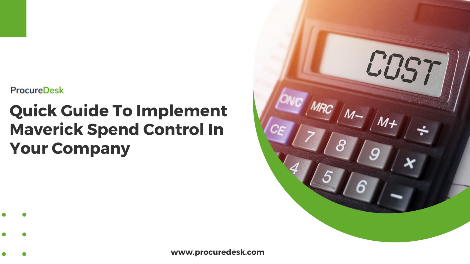 Quick Guide To Implement Maverick Spend Control In Your Company