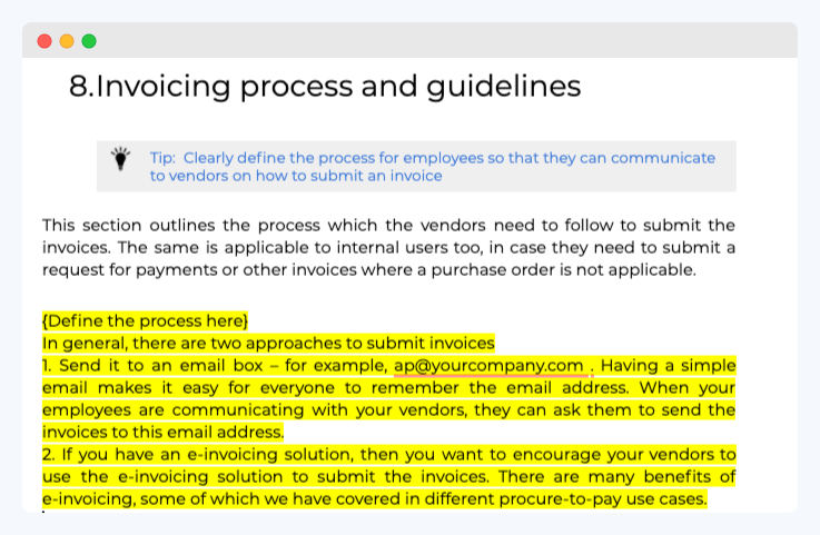 Invoicing_process and guidelines