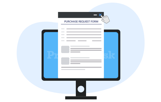 Get rid of paper requisitions