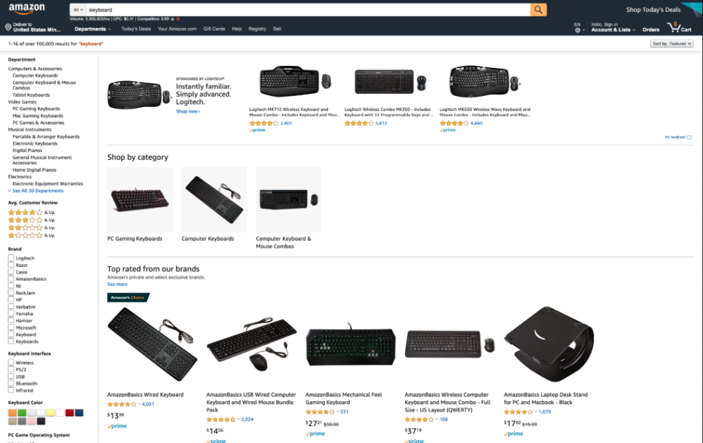 Vendor catalogs and purchasing experience ProcureDesk