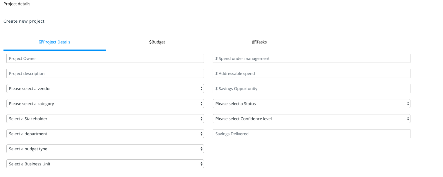 Cost savings planning