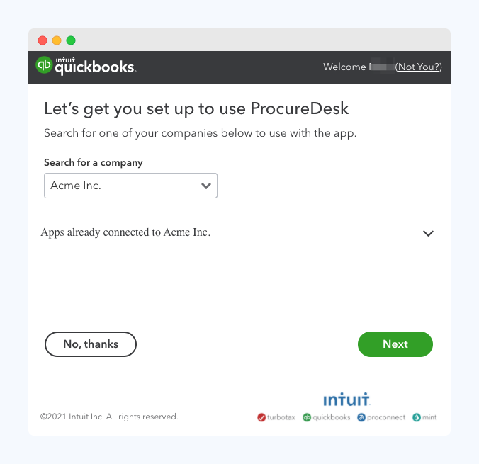 Connect_ProcureDesk_With QuickBooks