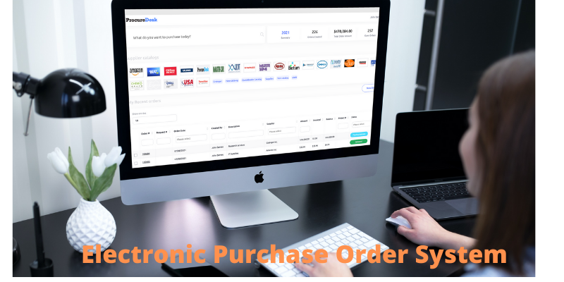 Electronic purchase order