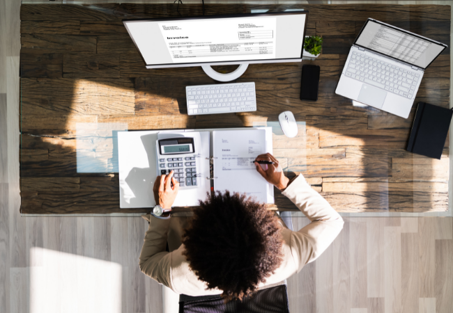 Paperless invoice management software