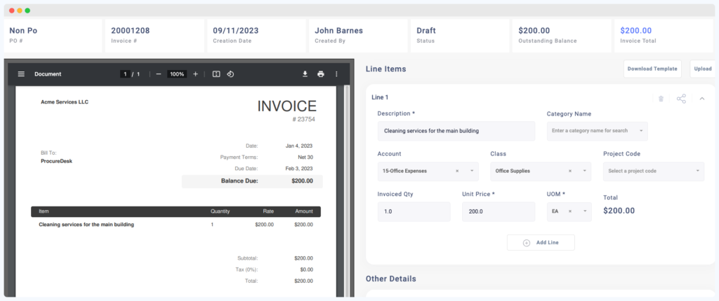 Invoice OCR