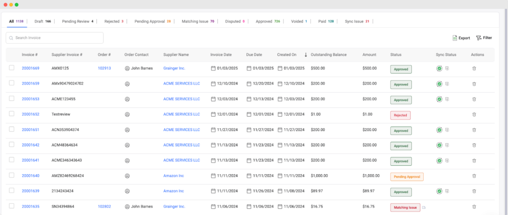 Invoice Approval Workflow