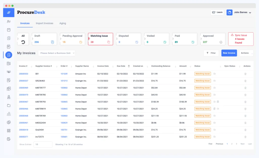 Comprehensive Vendor Management