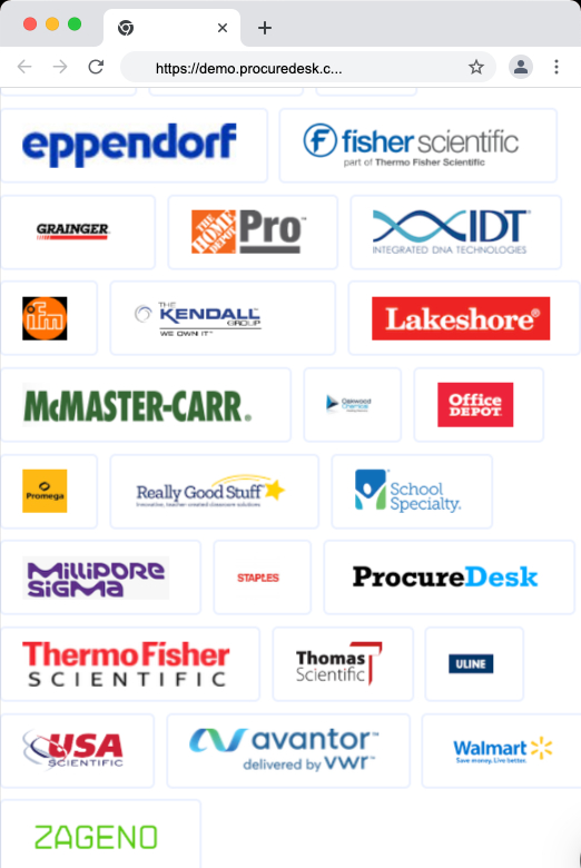 Native punch-out connectors