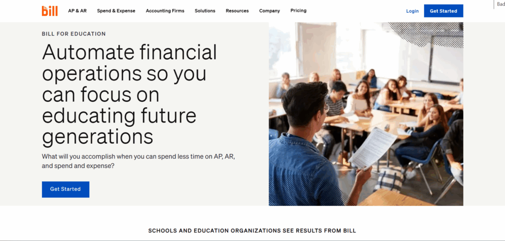 Bill.com for Education