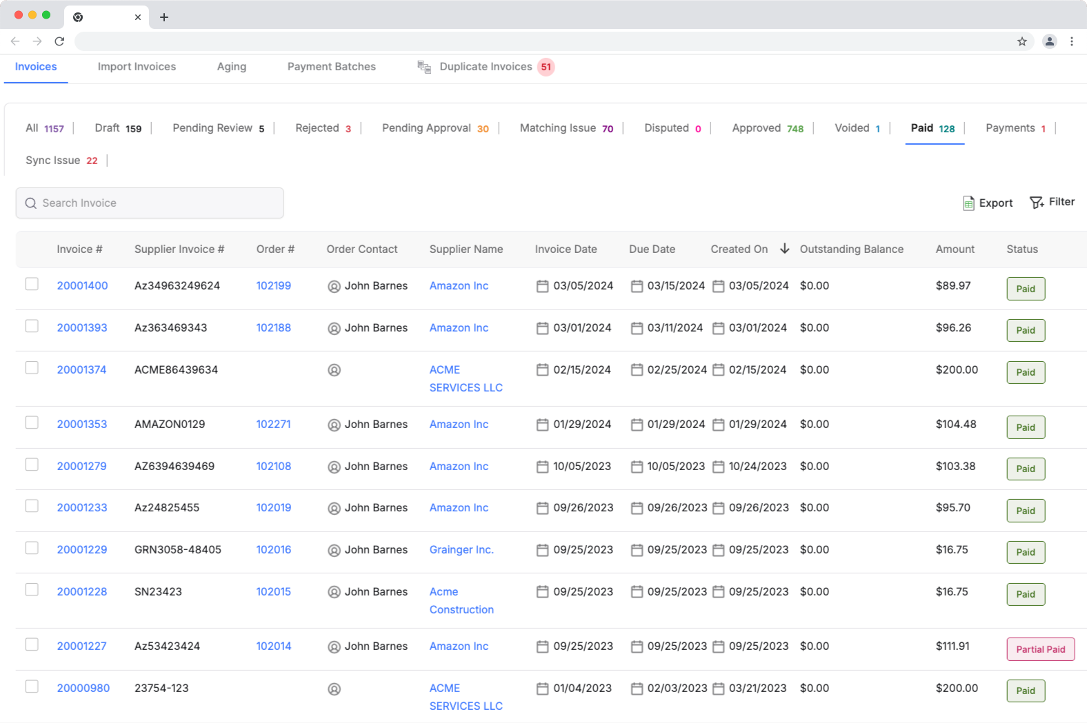 Payment Options procuredesk
