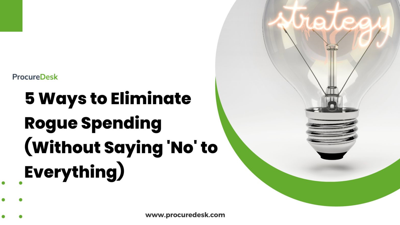 5 Ways to Eliminate Rogue Spending (Without Saying ‘No’ to Everything)