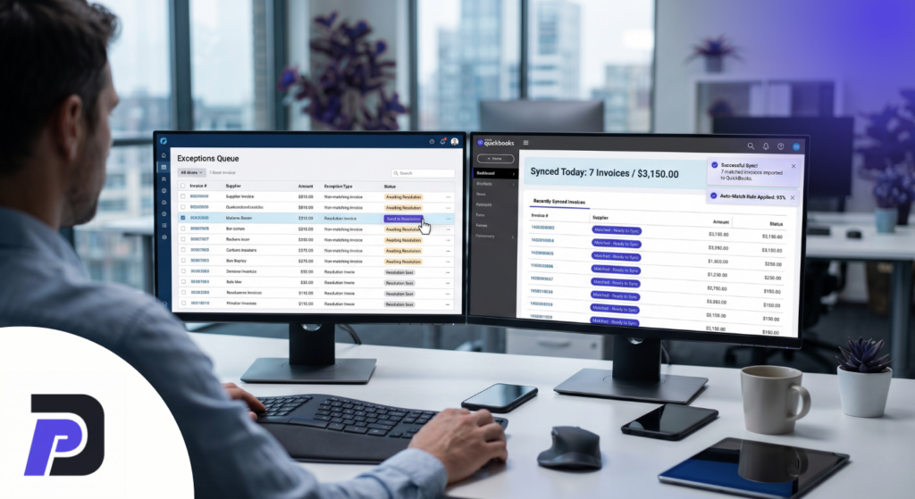 Three-Way Invoice Matching for Manufacturing Without an ERP: How Controllers Are Implementing It