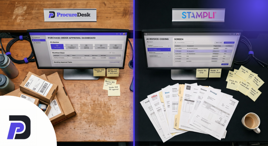 ProcureDesk vs Stampli (2026): The Full Feature, Pricing, and Reviews Comparison