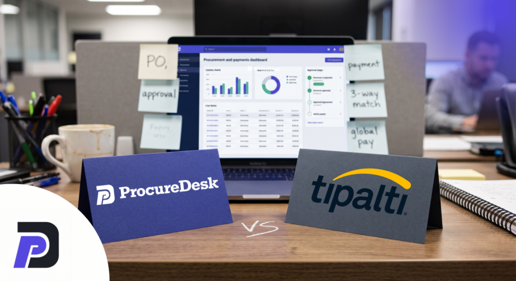 ProcureDesk vs Tipalti (2026): A Hands-On Comparison for Mid-Market Finance Teams