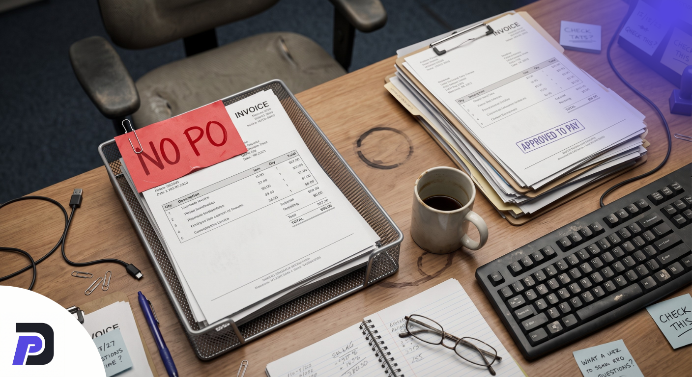 The Non-PO Invoice Playbook: What to Do When an Invoice Arrives With No PO
